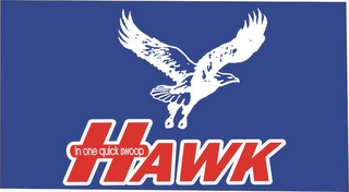 HAWK IN ONE QUICK SWOOP logo