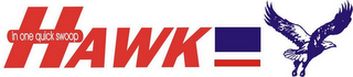 HAWK IN ONE QUICK SWOOP logo