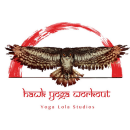 HAWK YOGA WORKOUT YOGA LOLA STUDIOS logo