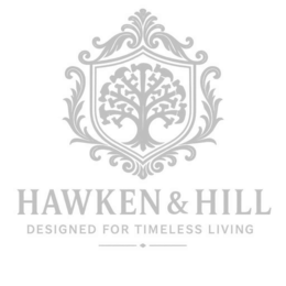HAWKEN & HILL DESIGNED FOR TIMELESS LIVING logo