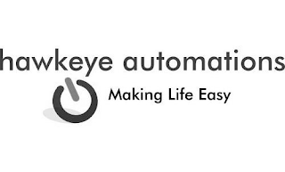 HAWKEYE AUTOMATIONS MAKING LIFE EASY logo