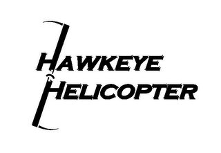 HAWKEYE HELICOPTER logo