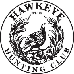 HAWKEYE HUNTING CLUB EST. 1955 logo