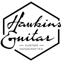 HAWKINS GUITAR CUSTOM HANDCRAFTED logo