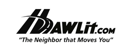 HAWLIT.COM "THE NEIGHBOR THAT MOVES YOU" logo