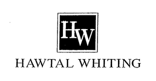 HAWTAL WHITING HW logo