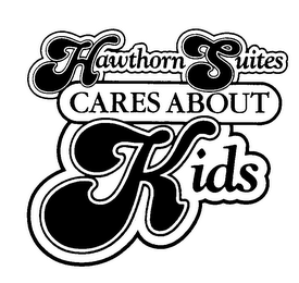 HAWTHORN SUITES CARES ABOUT KIDS logo
