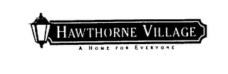 HAWTHORNE VILLAGE A HOME FOR EVERYONE logo