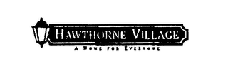 HAWTHORNE VILLAGE A HOME FOR EVERYONE logo