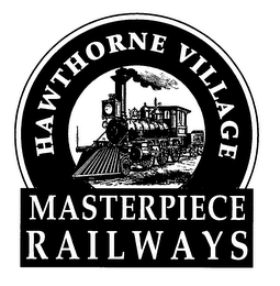 HAWTHORNE VILLAGE MASTERPIECE RAILWAYS logo