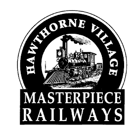 HAWTHORNE VILLAGE MASTERPIECE RAILWAYS logo