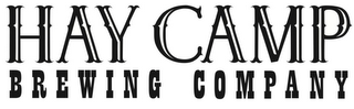 HAY CAMP BREWING COMPANY logo