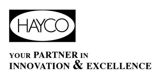 HAYCO YOUR PARTNER IN INNOVATION & EXCELLENCE logo