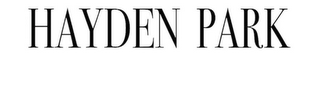 HAYDEN PARK logo