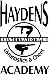HAYDENS INTERNATIONAL GYMNASTICS & CHEER ACADEMY logo