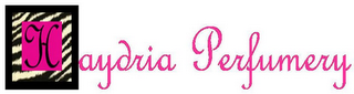 HAYDRIA PERFUMERY logo