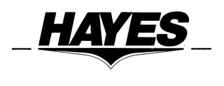 HAYES logo