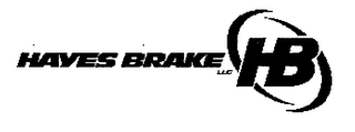 HAYES BRAKE LLC HB logo