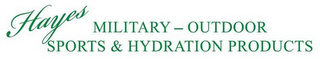 HAYES MILITARY - OUTDOOR SPORTS & HYDRATION PRODUCTS logo