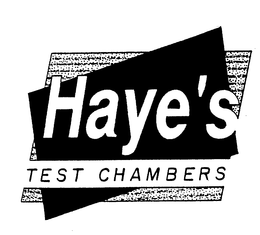 HAYE'S TEST CHAMBERS logo