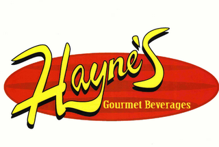 HAYNE'S GOURMET BEVERAGES logo