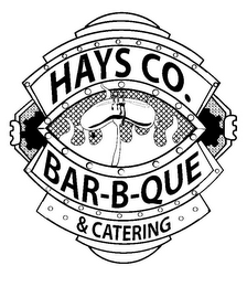 HAYS CO. BAR- B-QUE & CATERING logo