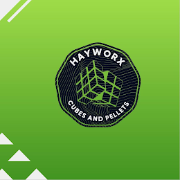 HAYWORX CUBES AND PELLETS logo