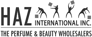 HAZ INTERNATIONAL INC. THE PERFUME & BEAUTY WHOLESALERS logo