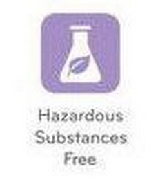 HAZARDOUS SUBSTANCES FREE logo