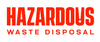 HAZARDOUS WASTE DISPOSAL logo