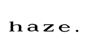 HAZE. logo