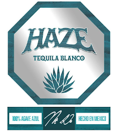 HAZE TEQUILA BLANCO 100% AGAVE AZUL HECHO EN MEXICO logo