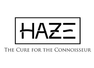 HAZE THE CURE FOR THE CONNOISSEUR logo