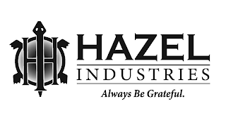 HAZEL INDUSTRIES ALWAYS BE GRATEFUL logo