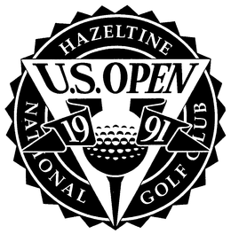HAZELTINE NATIONAL GOLF CLUB 1991 U.S. logo