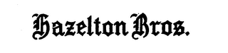 HAZELTON BROS. logo