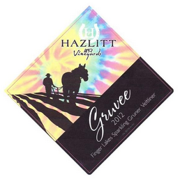 HAZLITT 1852 VINEYARDS GRUVEE 2012 FINGER LAKES SPARKLING GRUNER VELTLINER logo
