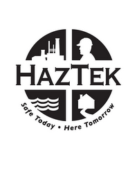 HAZTEK SAFE TODAY · HERE TOMORROW logo