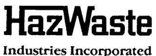 HAZWASTE INDUSTRIES INCORPORATED logo