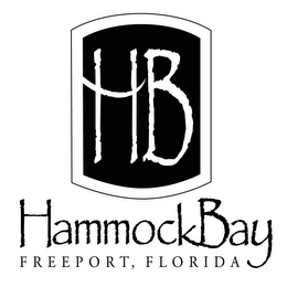 HB HAMMOCKBAY FREEPORT, FLORIDA logo