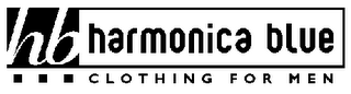 HB HARMONICA BLUE CLOTHING FOR MEN logo