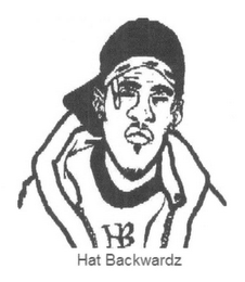 HB HAT BACKWARDZ logo