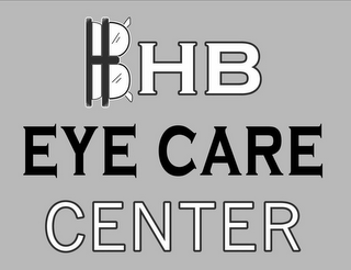 HB HB EYE CARE CENTER logo
