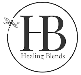 HB HEALING BLENDS logo