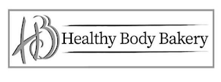 HB HEALTHY BODY BAKERY logo