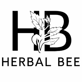 HB HERBAL BEE logo