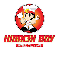 HB HIBACHI BOY JAPANESE GRILL & MORE logo
