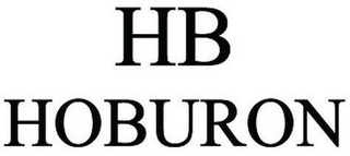 HB HOBURON logo