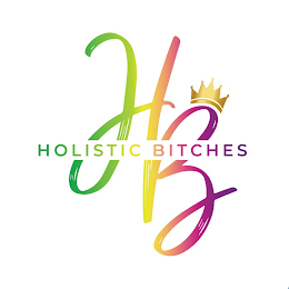 HB HOLISTIC BITCHES logo