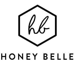 HB HONEY BELLE logo